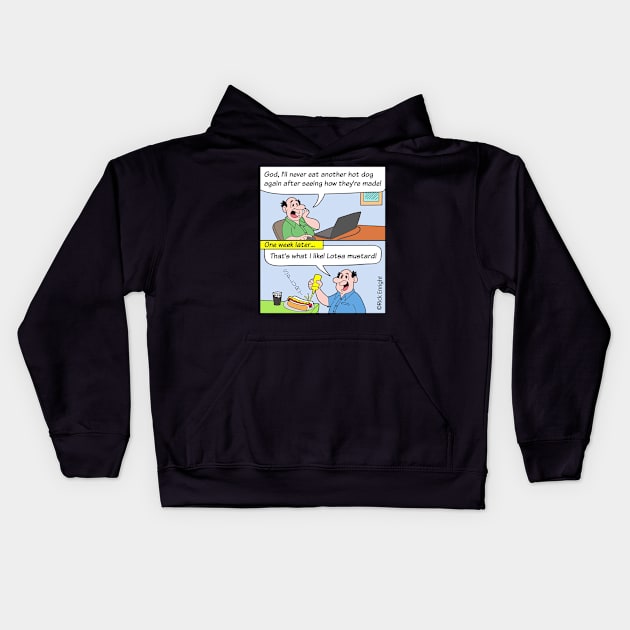 Larry 002 Kids Hoodie by AceToons